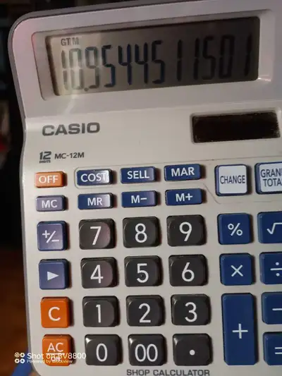 Casio MC-12M Calculator, View more