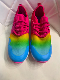 Brand new rainbow sneakers size 6