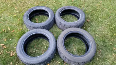 4 tires Used but good condition Picture with coin depth attached $100 Pick up only