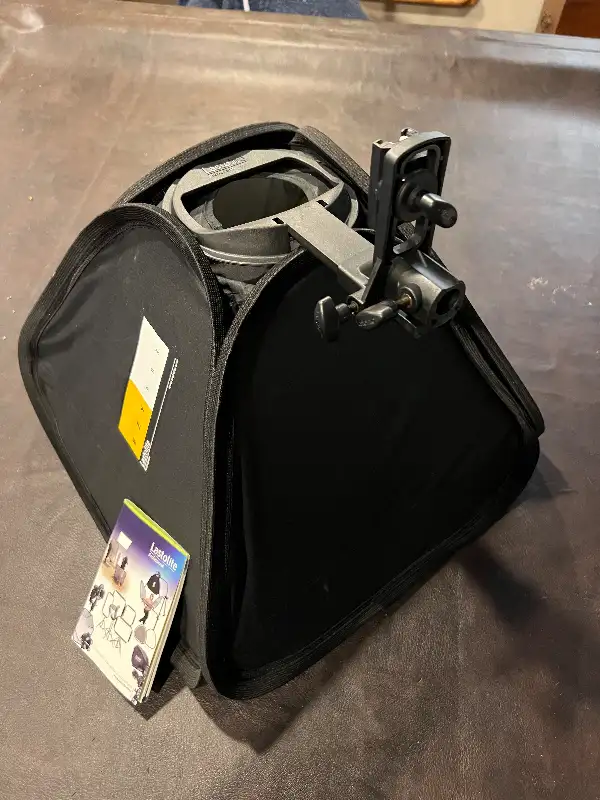 Lastolite Ezybox camera flash Hotshoe Softbox. 46cm.64346711095682121