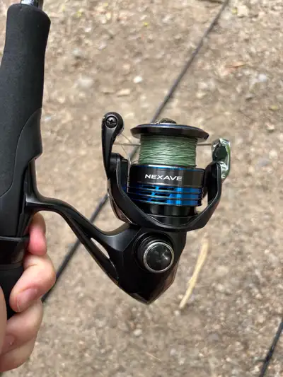 Got a new one don't use it anymore. Brand new used probably 10 times it had 15 pound braid on it
