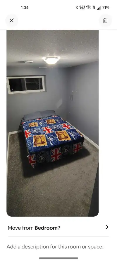$50 Per night Or $280 per week ($40/night) Suitable for people working shifts in or around Regina, U...