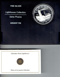 CANADA. SILVER COIN/PIÈCE en ARGENT "LIGHTHOUSE COLLECTION",2005