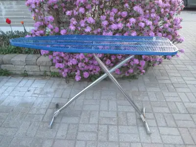over 100$ new, this is fine, just need to buy a new cover, this one has chrome legs