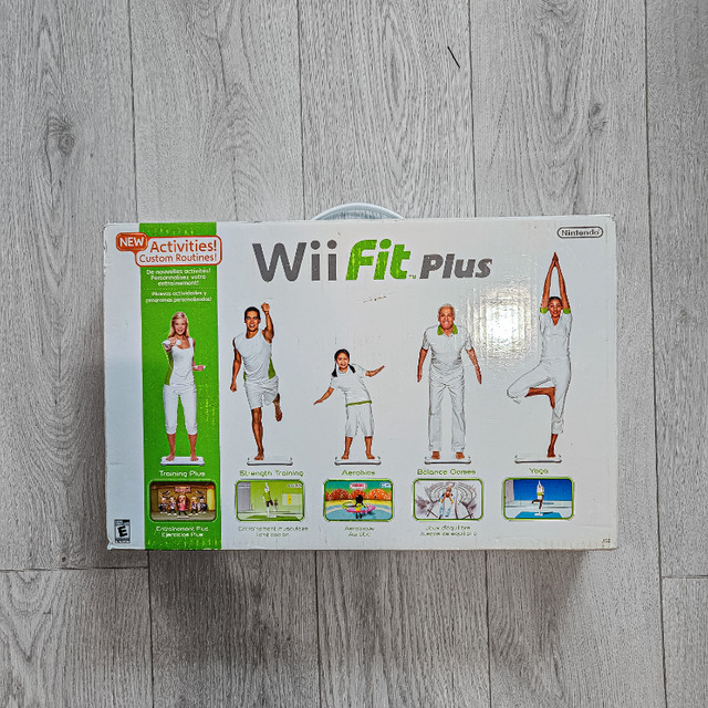Wii Fit Plus Bundle (Balance Board and Game) in Nintendo Wii in Edmonton