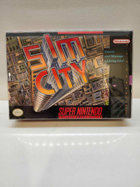 Super Nintendo snes Sim city CIB like new! Original 