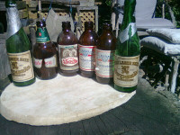 ASSORTED "SWING TOP" BOTTLES & ASSORTED VINTAGE BEER BOTTLES