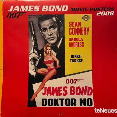 James Bond Classic Calendar Movie Posters 2008 teNeues, View more