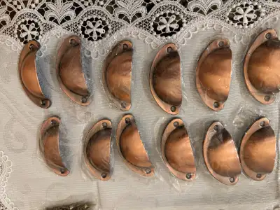 12 ps Shell Cup Handles New, View more