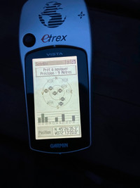 GPS GARMIN ETREX VISTA pour randonneur ou chasseur