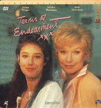Terms Of Endearment Laserdisc 2 disc Widescreen Edition