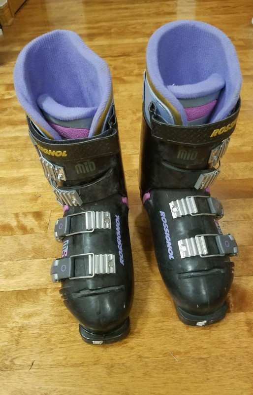 Women's Alpine Ski Boots - Rossignol size 25.5 dans Ski  à Ville de Montréal
