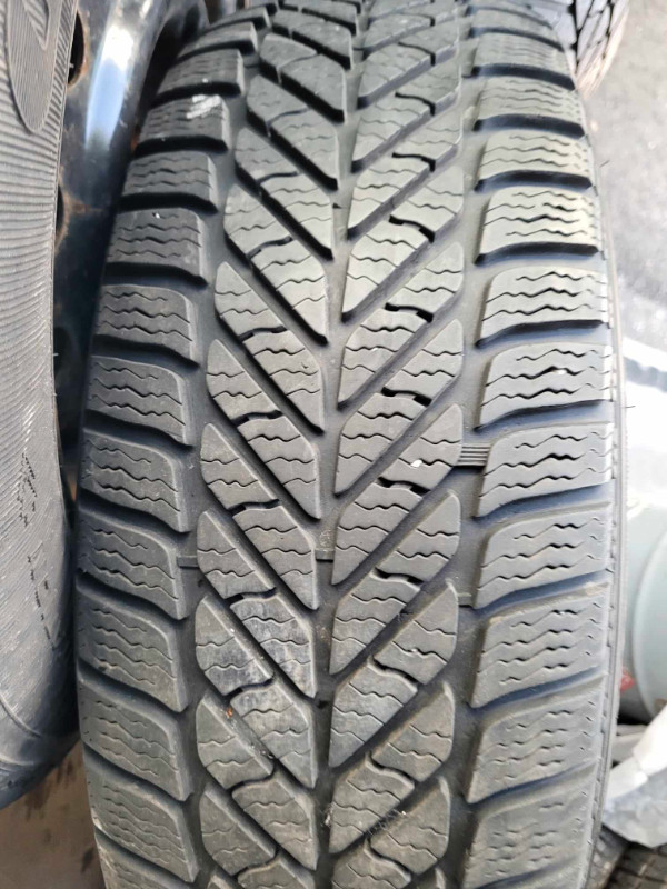 215/70R15 Goodyear Ultra Grip Winter on 5x114.3 Bolt pattern in Tires & Rims in Hamilton - Image 3