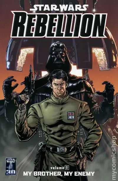 Star Wars: Rebellion TPB Vol 1 "My Brother, My Enemy" was $ 14.95 US, now $ 15.00 CAN Star Wars: Reb...