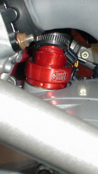Ducati STM Crank Case Oil Breather Billet Anodized 748r,998sps