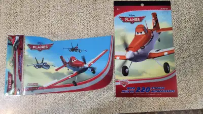 Dive into a world of imaginative play with the Disney Planes Sticker Book, complete with a vibrant a...
