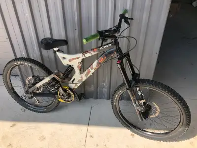 Specialized downhill bike, custom built. MSG for details