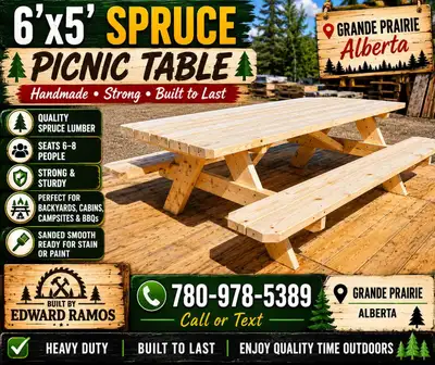 Picnic Table 2026, View more