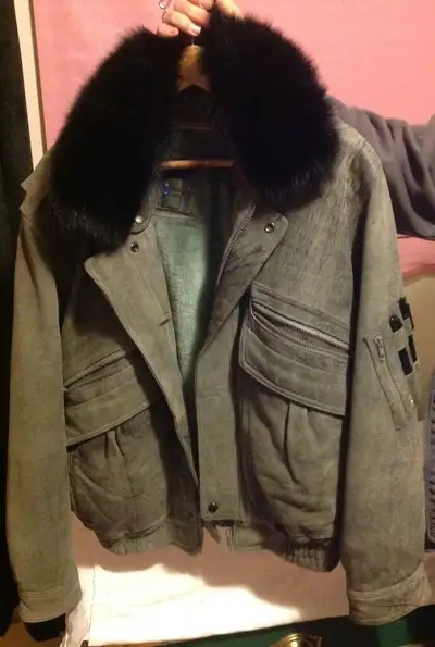 Men's Real Leather Jacket, View more