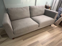 Structube 3 seater sofa Light grey