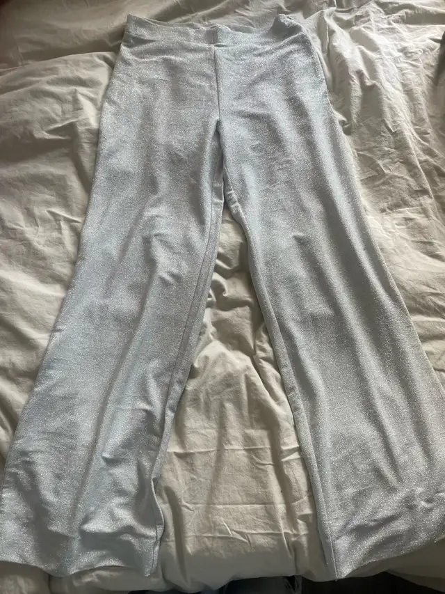 Mago Silver Glittery Pants in Women's - Bottoms in City of Toronto - Image 2