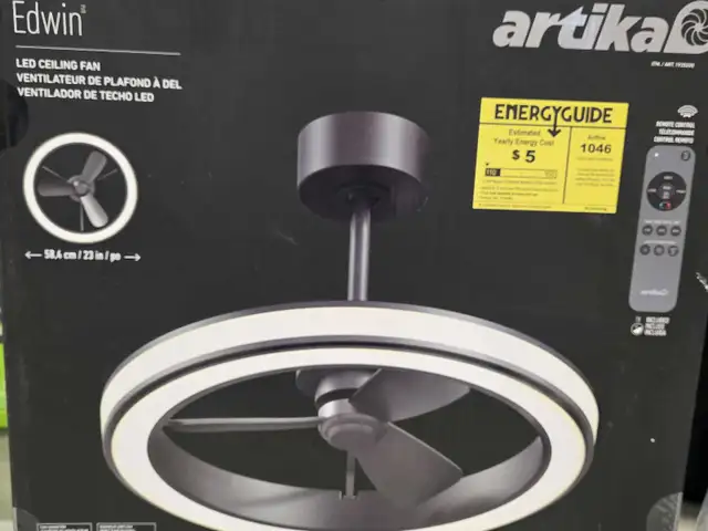 Edwin LED Ceiling Fan in Indoor Lighting & Fans in London - Image 4