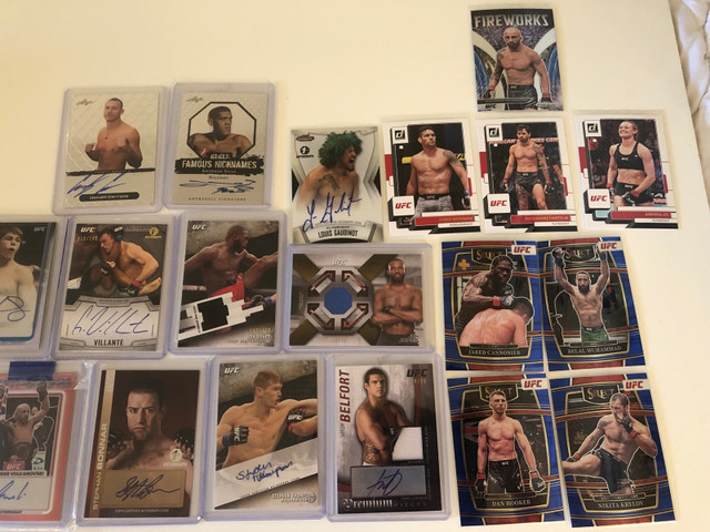 Ufc Signed Cards  in Arts & Collectibles in Mississauga / Peel Region - Image 2