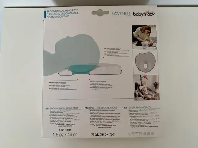 BABYMOOV ERGONOMIC HEADREST CUSHION in Strollers, Carriers & Car Seats in Edmonton - Image 8