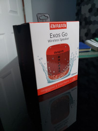 AIWA Exos Go Wireless Water-resistant Bluetooth Speaker