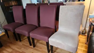8 dining chairs, View more