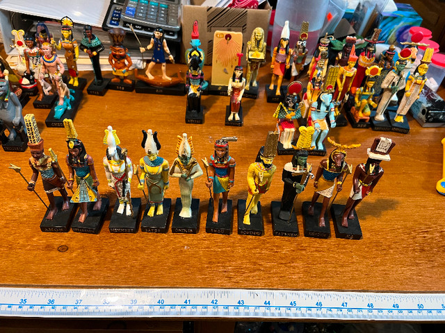 Mysteres des Dieux de L'Egypte Figurine Figure FROM $9 TO $15 in Arts & Collectibles in Longueuil / South Shore - Image 4