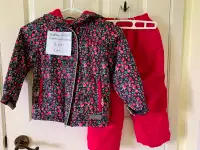 Fillette - 4 ans - Manteau et pantalon de printemps (NANO)