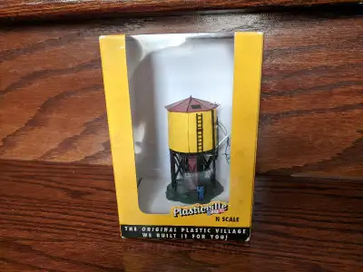 New in box built water tower ready to place on layout or diorama. Out of production and retailing fo...