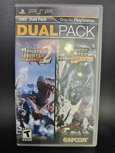 Monster Hunter Freedom 2 / Freedom Unite UMD Dual Pack PSP, View more