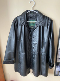 danier women’s leather coat  