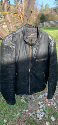 Vintage men’s leather jacket 