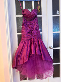 Mermaid prom dress new with tag pink purple violet (small)