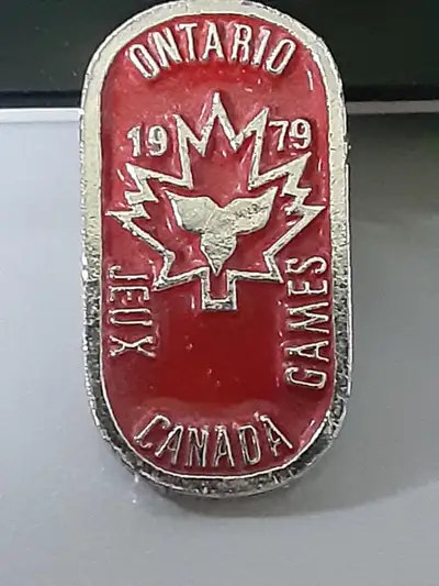 1979 Ontario Special Olympics Canada Games pin, View more