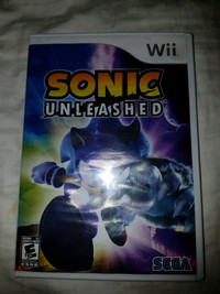 WII SONIC UNLEASHED COMPLETE.