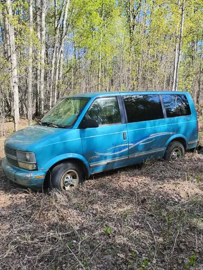 Woods from an old mill that built the cabin I'm In , astro van in great shape I've never takin the t...
