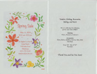 Church Spring Sale