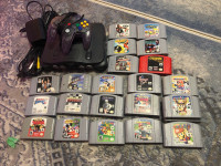 Nintendo 64 console, games and accessories for sale