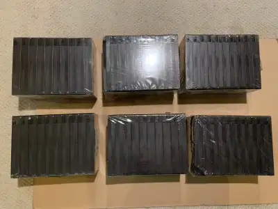 Maxell Blank VHS Tapes - New and sealed 10 packs, no slip covers - 160 minute tapes