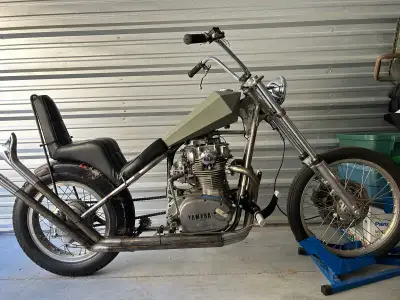 XS650 chopper project for sale The vast majority of the work has been done but health issues prevent...