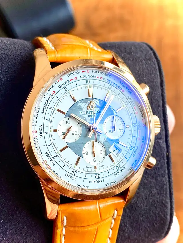 Breitling Transocean Unitime Rose Gold62863276252418122