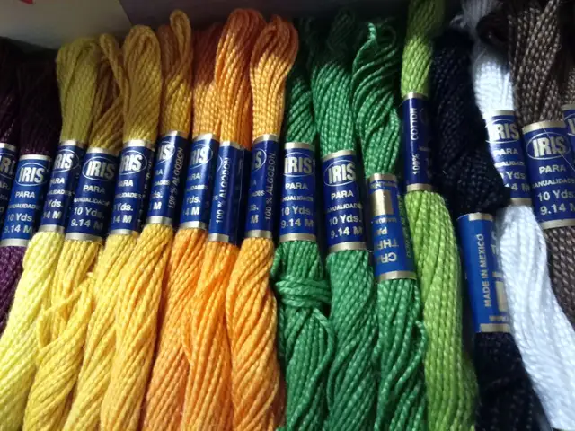 DMC Cotton Perle & wool embroidery yarns, printed canvas in Hobbies & Crafts in Ottawa - Image 11