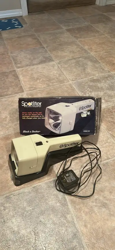 Black & Decker Spotliter Rechargeable Flashlight, View more