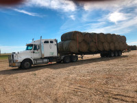 Hay and straw hauling