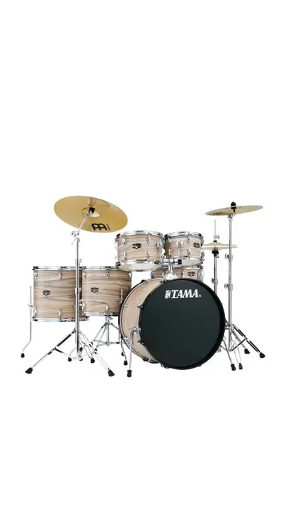 Tama Imperialstar 6-Piece Drumset (Zebrawood Finish), View more