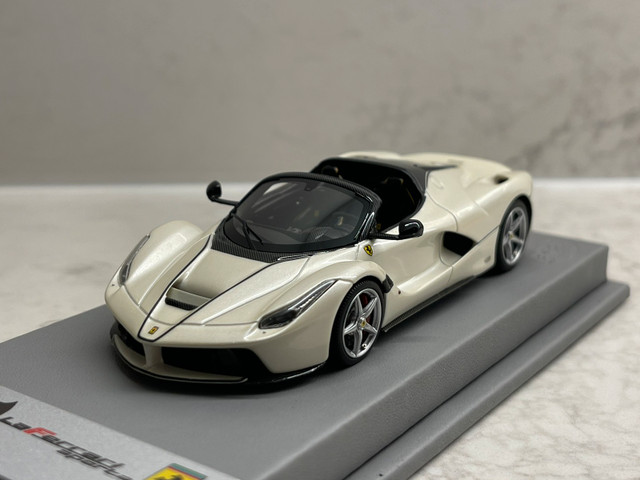 1/43 BBR Ferrari Laferrari Aperta Pearl White  in Arts & Collectibles in City of Toronto